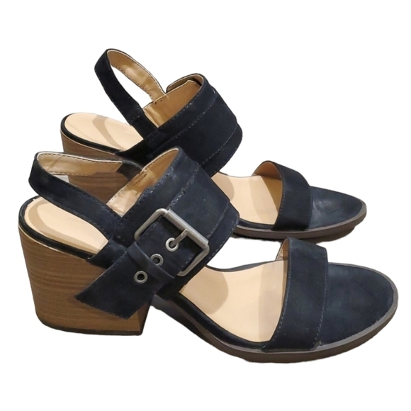 Universal Thread Women block heels sandals shoes  sz 8.5 - Picture 1 of 11